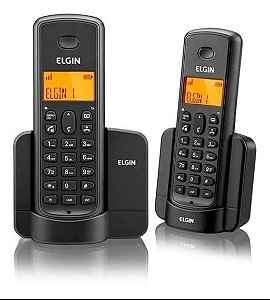 Telefone Sem Fio Com Identificador de Chamadas Viva Voz 1 Ramal Elgin - TSF8002