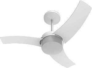 Ventilador de Teto Aliseu Wave C/L com Controle Remoto 130W Branco 110v