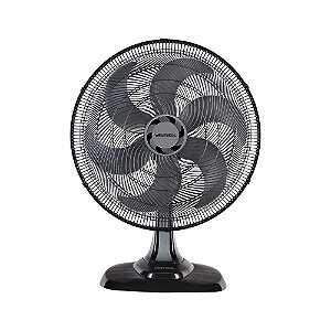 Ventilador Oscilante de Mesa Turbo 6P 50Cm Preto Premium Ventisol 4200 220v