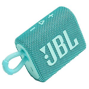 Caixa de som Bluetooth JBL GO 3 Verde Água