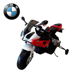 Mini moto elétrica Importway BMW S1000RR 12v Vermelha BW179VM