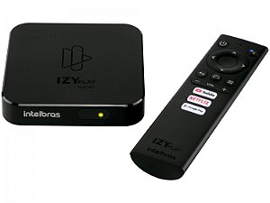Smart Tv box Intelbras IZY Play Android Preto