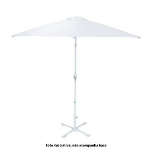 Ombrelone Milano 270 Branco Nautika 222120-BC