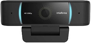 Webcam Vídeo Conferência USB CAM-1080p Preto Intelbrás