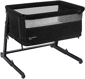 Berço Multilaser 3 em 1 Nest Preto Multikids Baby BB709