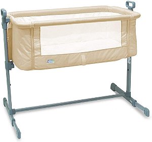 Berço Lateral Side By Side Co Sleeper Bege Baby Style 660877