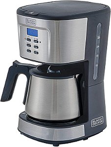 Cafeteira elétrica Black Decker Gourmand CM300G Inox 220v
