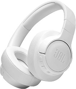 Fone de Ouvido Bluetooth JBL Tune 710BT Over Ear Branco JBLT710BTWHT