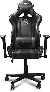 Cadeira Gamer Black Hawk com Apoio Cervical CH05BK Preto ELG