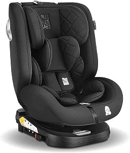 Cadeira para Auto Multilaser Artemis Isofix Preta Multikids Baby BB433