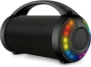 Caixa de Som Bazooka Multilaser SP600 LED 70W Bluetooth