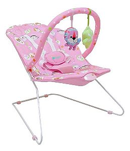 Cadeira de Descanso para Baby Style Lion Rosa