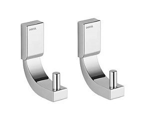 Kit Docol Cabide Top Chrome 534306 - 2 unidades