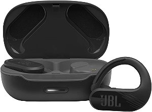 Fone de Ouvido Esportivo JBL Endurance Peak II Bluetooth Preto JBLENDURPEAKIIBLK