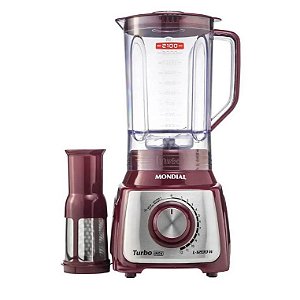 Liquidificador Mondial Turbo 1200W L-1200-MI 220v