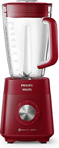 Liquidificador Philips Walita Serie 5000 RI2240/40 Vermelho 5 Vel. + Pulsar 1200W 220v