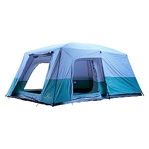Barraca de Camping Guepardo Family Titan Nautika Coluna d'água de 2000mm Cinza/Verde 41005-MR