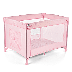 Berço compacto Multmaxx Rosa