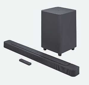 Soundbar JBL Bar 500 Pro 5.1 Wireless Preto 295W Rms JBLBAR500PROBLKBR