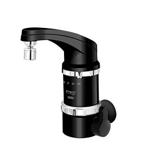 Torneira Elétrica de Parede Fame 4T Elegance Preta 4.800W 110V