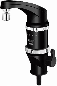 Torneira Elétrica de Bancada Fame 4T Elegance Preta 110V