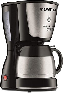 Cafeteira Elétrica Mondial Dolce Arome Inox C-33JT-24X 24 xícaras 800w 110V