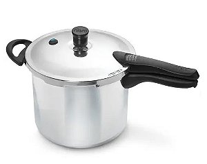 Panela De Pressão Nigro Press Aluminio Polido 6l Fechamento Externo 097003