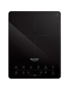 Cooktop de Indução Portátil 1 Boca Preto Dako 10 níveis de potência 220v