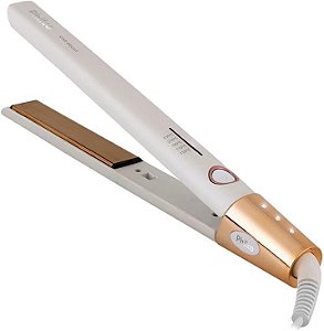 Prancha Philco Star Bright PPR03 Íon Tourmaline Bivolt 33w Branco/Dourado 56003031