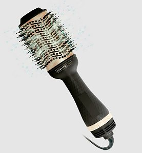 Escova Secadora Sublime Liss 1200w Mallory Preto/Dourado 110V