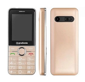 Celular Para Idoso Gradiente Vibe 205d Dual Chip GFP205-D