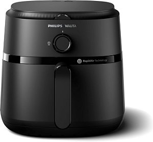 Fritadeira Airfryer Série 1000 XL Philips Walita Preta 220V