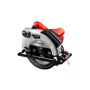 Serra Circular Mondial Power Tools FSC-03 Preto/Vermelho 1500W 220V