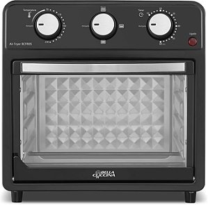 Fritadeira Air Fryer 12L Bella Cuccina Britânia BCFR05 Preto 110V