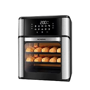 Fritadeira Elétrica Forno Oven 12L Mondial AFO-12L-BI 2.000W 110V