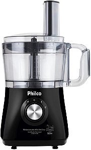 Multiprocessador Philco 5 em 1 800W All In One Citrus Preto 110V