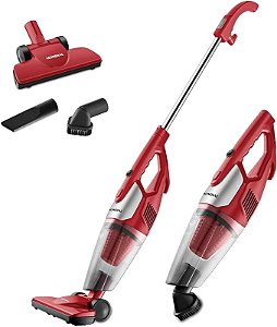 Aspirador de Pó Vertical Turbo Premium Mondial AP-30 Vermelho 1200W 220V