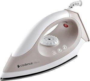 Ferro a Seco Cadence Petit 100 Bege e Branco IRO101  220V 1000W IRO101-220
