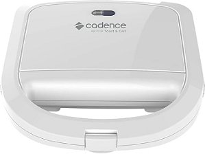 Sanduicheira Elétrica Cadence Toast & Grill Branca 750W SAN265 110V