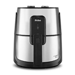 Air Fryer Philco 4,4L Antiaderente Redstone PFR15PI Inox/Preto 1500W 110V