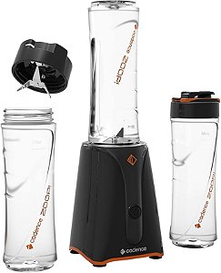 Blender Zoop Contrast BLD701 Cadence com 2 Jarras Preto/Laranja 600W 110V