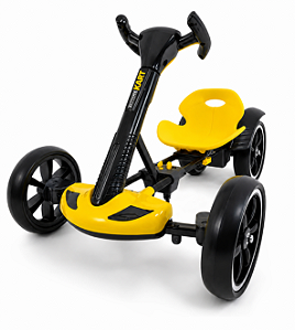 MINI KART ELETRICO INFANTIL MULTMAXX MTX156 AMARELO