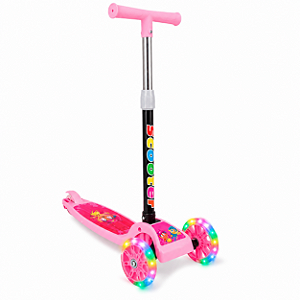 PATINETE INFANTIL RODINHAS LED MULTMAXX ROSA MTX144