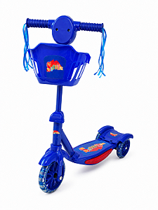 Patinete Infantil Musical 3 Rodas com Cestinha Multmaxx MTX141 Azul