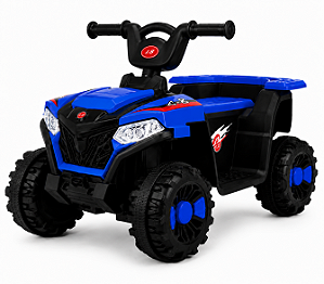 QUADRICICLO ELETRICO INFANTIL AZUL MULTMAXX MTX170