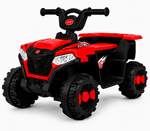 QUADRICICLO ELETRICO INFANTIL MULTMAXX VERMELHO MTX169