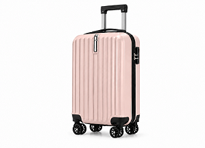 Mala de Viagem de Bordo Premium Multmaxx MTX163 Rosa
