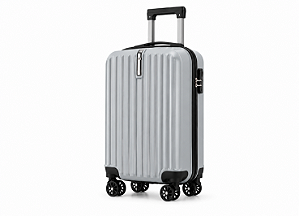 Mala de Viagem de Bordo Premium Multmaxx MTX162 Cinza