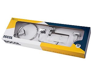 Kit de Acessórios 5 peças Trip Docol 00765606