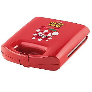 Sanduicheira Mallory Mickey Mouse 750w Vermelha 110v